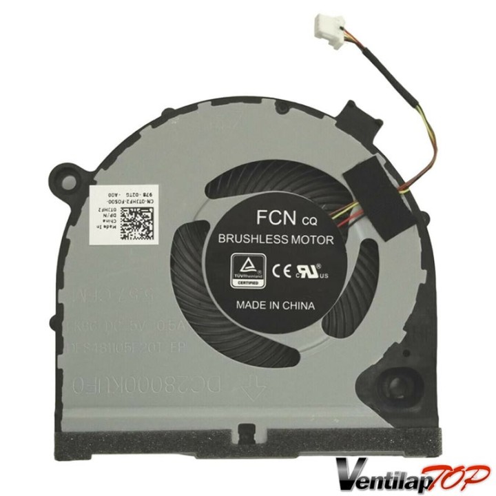 ventilateur CPU pour dell gaming 15-5587 series tjhf2
