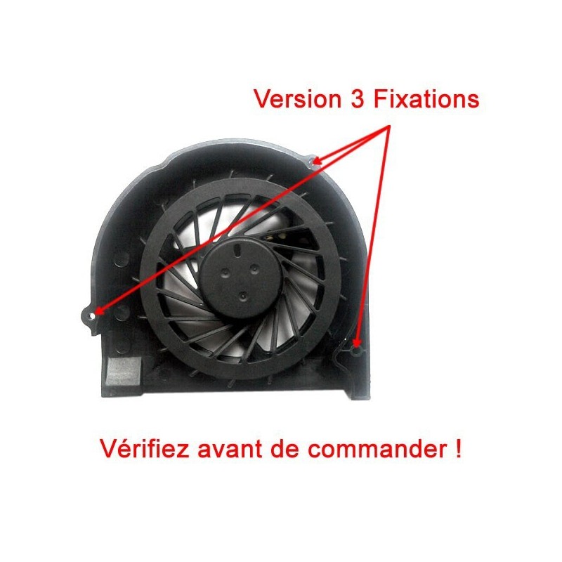 ventilateur compaq presario cq50 cq60 cq70 3fixations